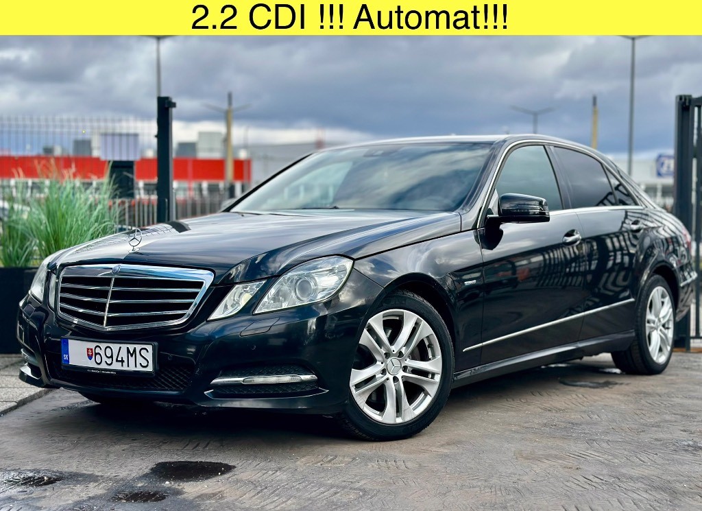 Mercedes-Benz E trieda Sedan 250 CDI Blue Elegance A/T