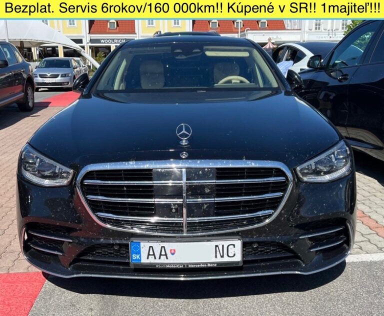 Mercedes-Benz S trieda Sedan 400 d L 4MATIC A/T