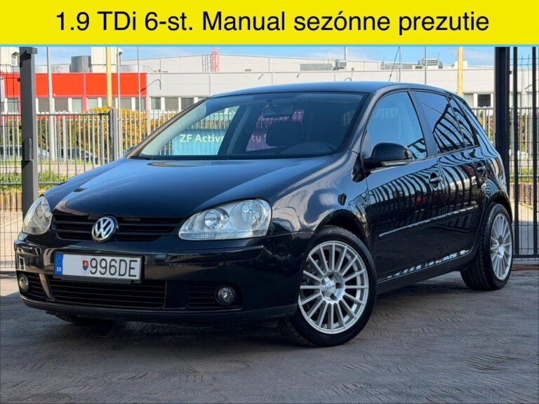 Volkswagen Golf 1.9 TDI Comfortline M6