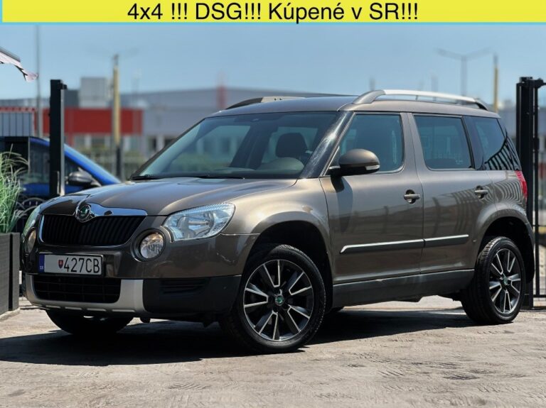Škoda Yeti 2.0 TDI 140k 4x4 Mont Blanc DSG