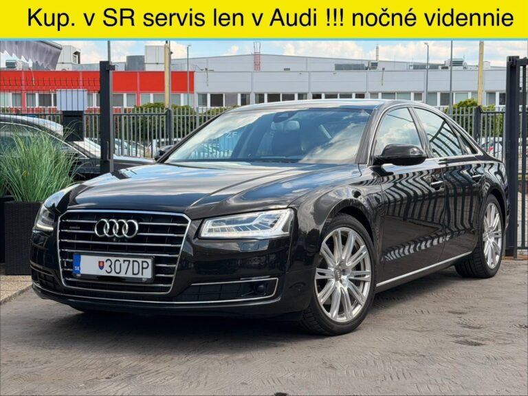 Audi A8 3.0 TDI V6 DPF clean diesel quattro tiptronic