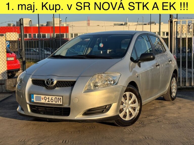 Toyota Auris 1.33 I Dual VVT-i Terra Cool