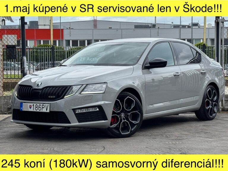 Škoda Octavia 2.0 TSI 245k RS DSG EU6